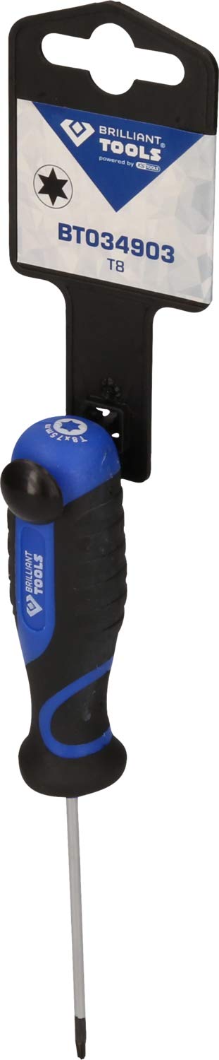 BRILLIANT TOOLS T8 Torx Screwdriver - Precision Repair Tool for Electronics & DIY