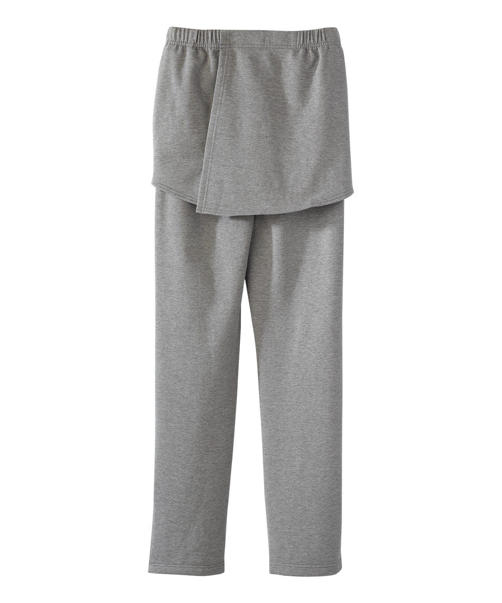 Men's Open Back Fleece Pants - Soft Winter Lounge Pants for Relaxing at Home, Sleeping & Yoga - Cozy Thermal Fleece Sweatpants for Men