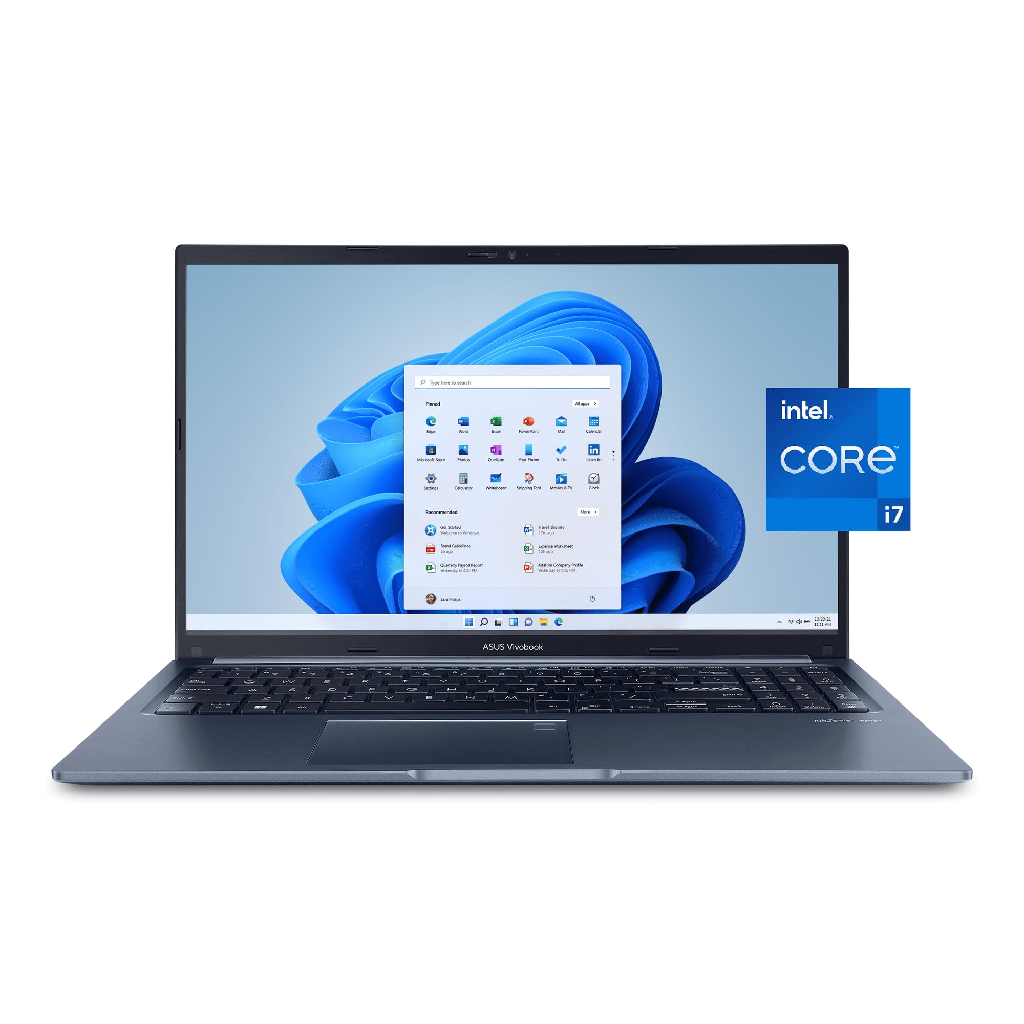 ASUS Vivobook 17.3 Inch Laptop - Intel Core i5-1035G1 Quad-Core Processor, 12GB RAM, 1TB HDD, Intel UHD Graphics, WiFi 5, Bluetooth, HDMI, Windows 10/11 S - Perfect for Home Office, Online Learning & Business Productivity (Bundle with JAWFOAL)