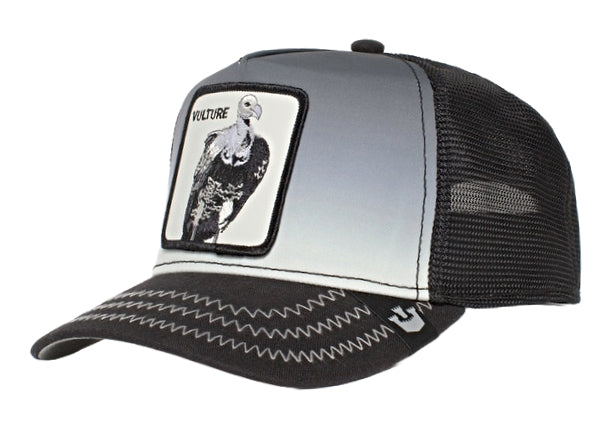 Goorin Bros 'Back off Buzzard' Black Trucker Hat - Stylish Mesh Back Baseball Cap for Men & Women - Perfect for Outdoor Activities, Sports & Casual Wear