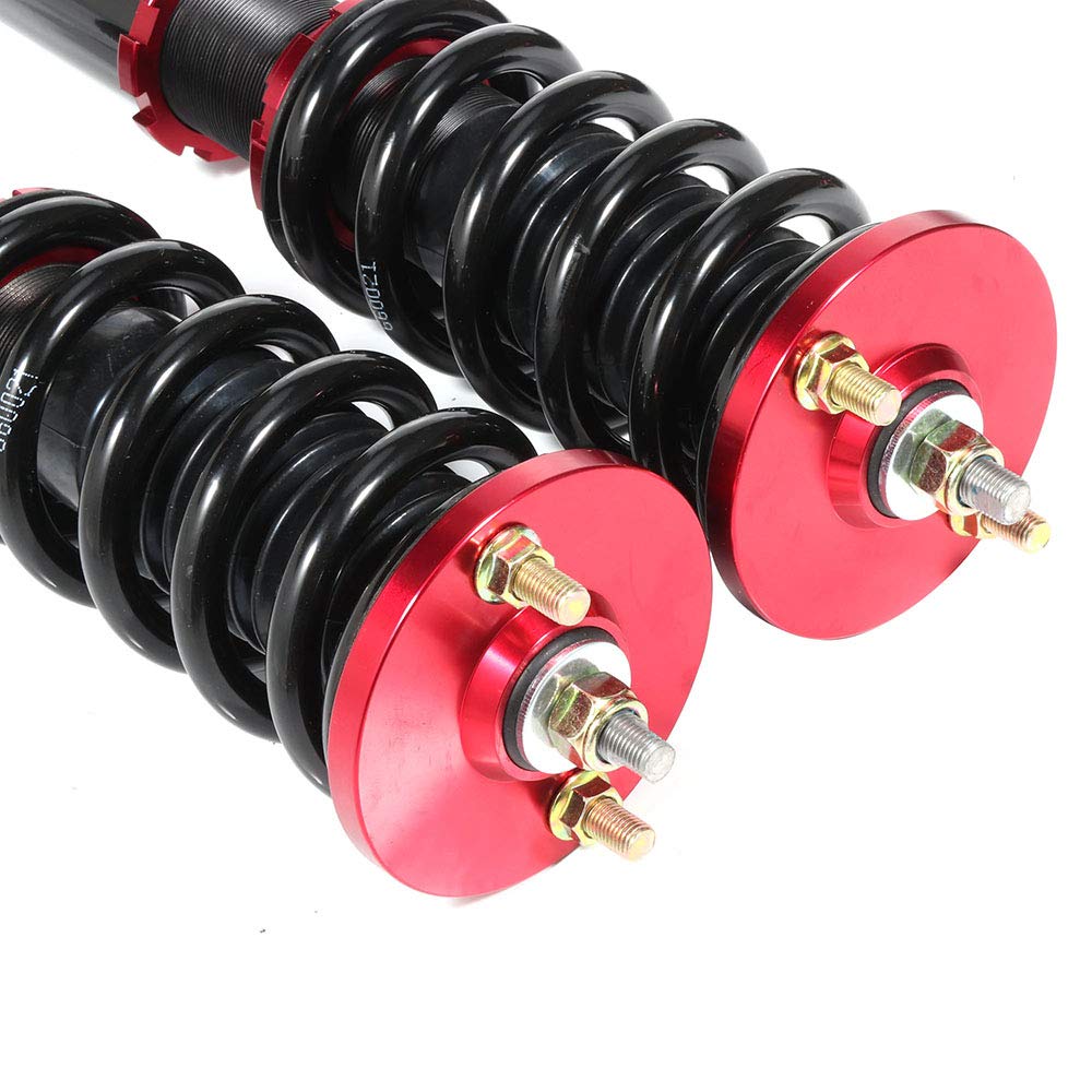 INEEDUP Complete Coilover Suspension Kit - Compatible with 1990-1993 Acura Integra & 1988-1991 Honda Civic - Performance Struts & Shocks Replacement - Perfect for Street Racing & Daily Driving