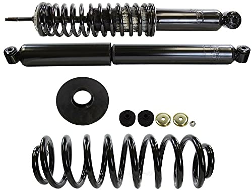 Air Spring to Coil Spring Conversion Kit - Front & Rear Suspension Upgrade for 1997-2002 Ford Expedition - Improve Ride Quality & Towing Stability for Off-Road & Heavy Loads