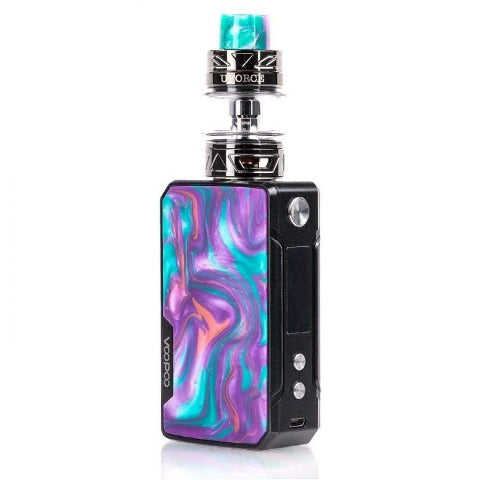 VOOPOO DRAG Mini 117W Starter Kit - Compact Vape Mod with 4400mAh Battery & UFORCE Tank - Perfect for On-the-Go Vaping & Cloud Chasing