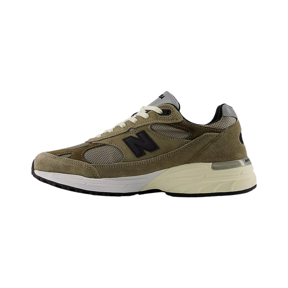 New Balance x JJJJound 993 Made in USA - Military Urban Grey Angora Sneakers for Men | Premium Running & Lifestyle Shoes for Casual Wear & Street Fashion