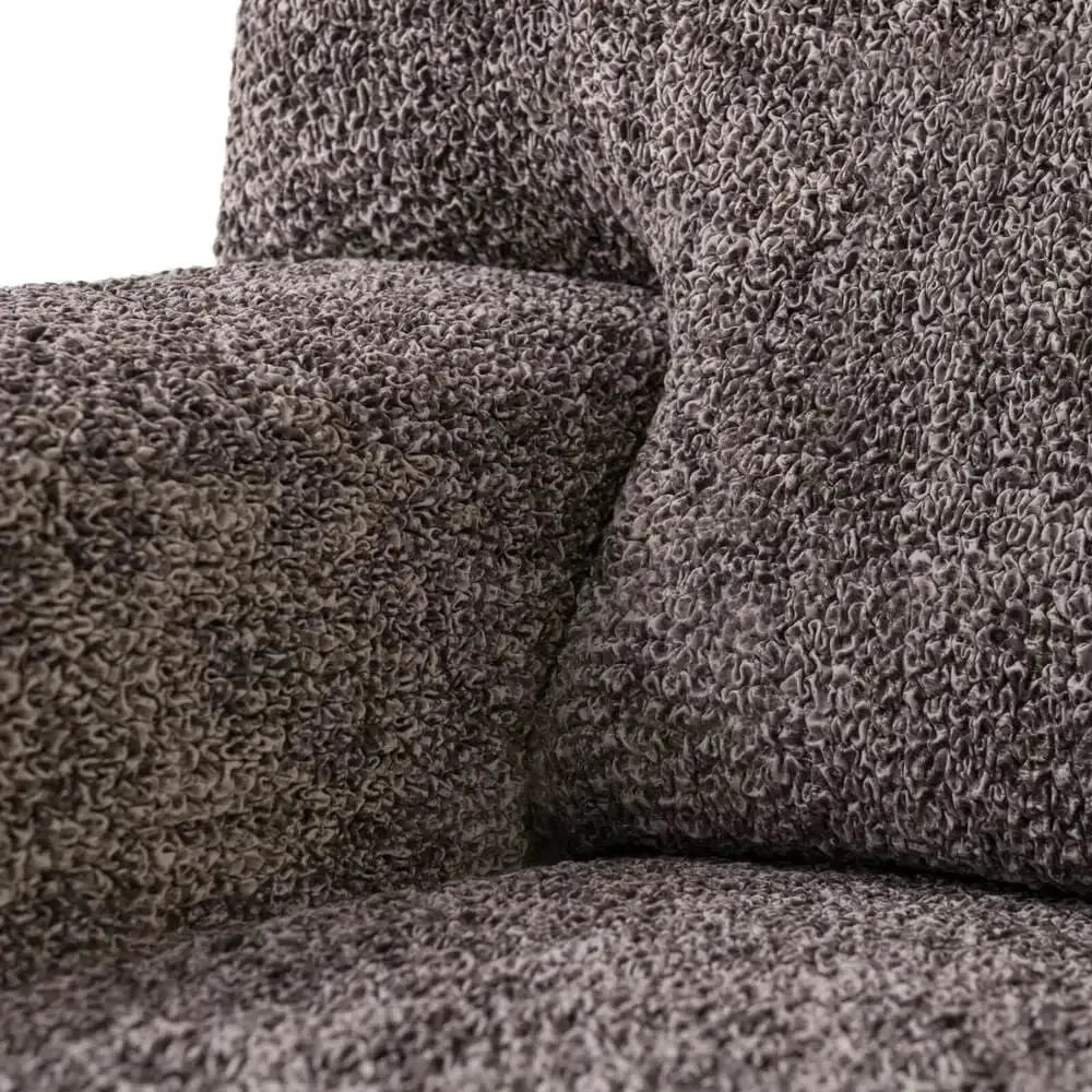 4 Seater Sofa Slipcover - Soft Microfiber Fabric with Stylish Prints - Perfect for Living Room, Family Room & Home Decor