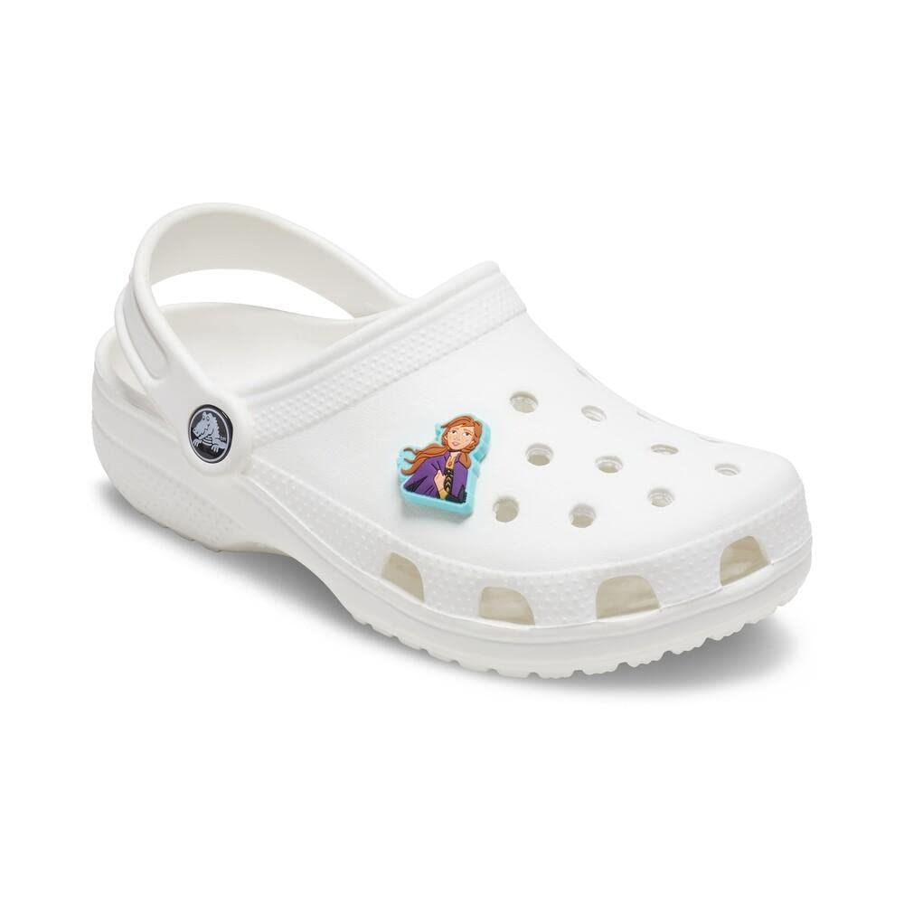 Crocs Jibbitz Disney Frozen Shoe Charms - 12 Pack of Cute Ice Princess Elsa & Anna Decorations for Crocs Shoes | Personalize Your Clogs & Sandals for Kids & Adults | Perfect for Disney Fans, Gifts & Everyday Wear