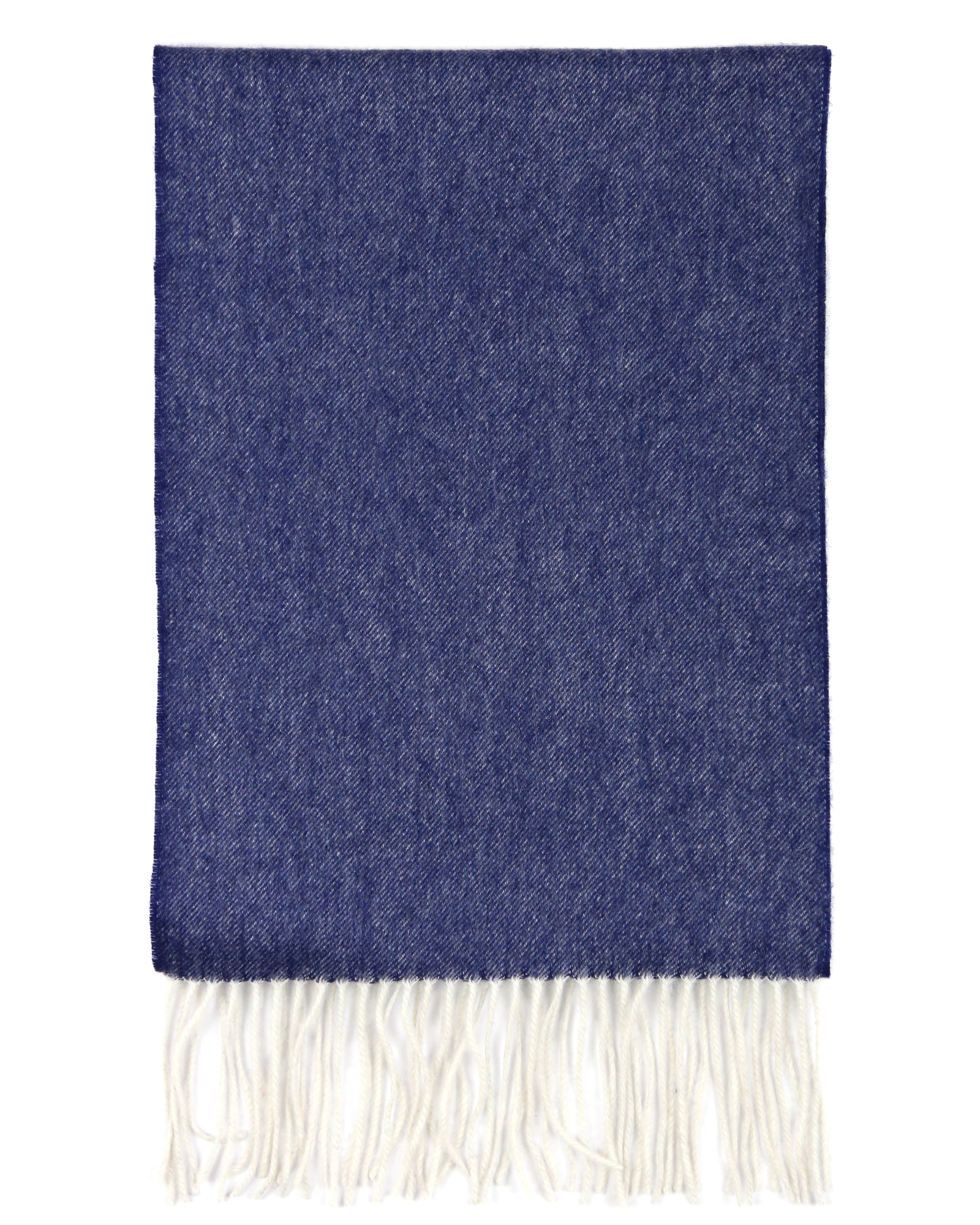 DÉCLIC Sten Plain Scarf - Navy Blue Lightweight Womens Fashion Scarf for Fall Winter Outfits & Office Wear