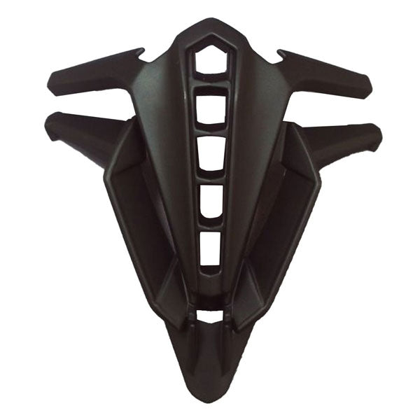 Airoh Black Ventilated Chin Guard for Aviator & Twist Helmets - Motorcycle Racing & Street Riding Protection Gear