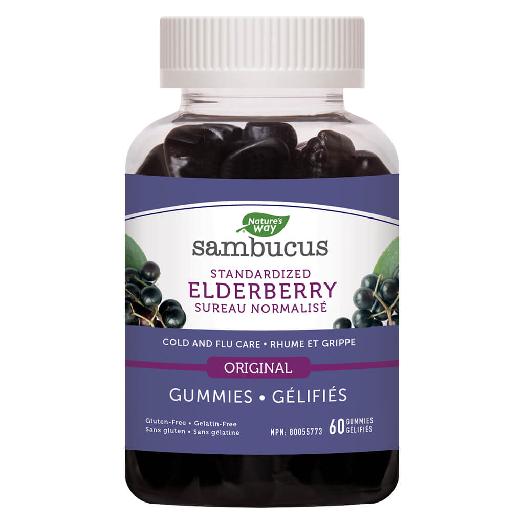 Organic Sambucus Elderberry Gummies for Immune Support - Delicious & Vegan-Friendly Supplement for Kids & Adults - Perfect for Cold & Flu Season