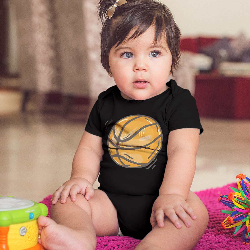 Baby Basketball Bodysuit - Soft Cotton Infant Onesie for Boys & Girls - Perfect for Game Day, Sports Events & Playtime
