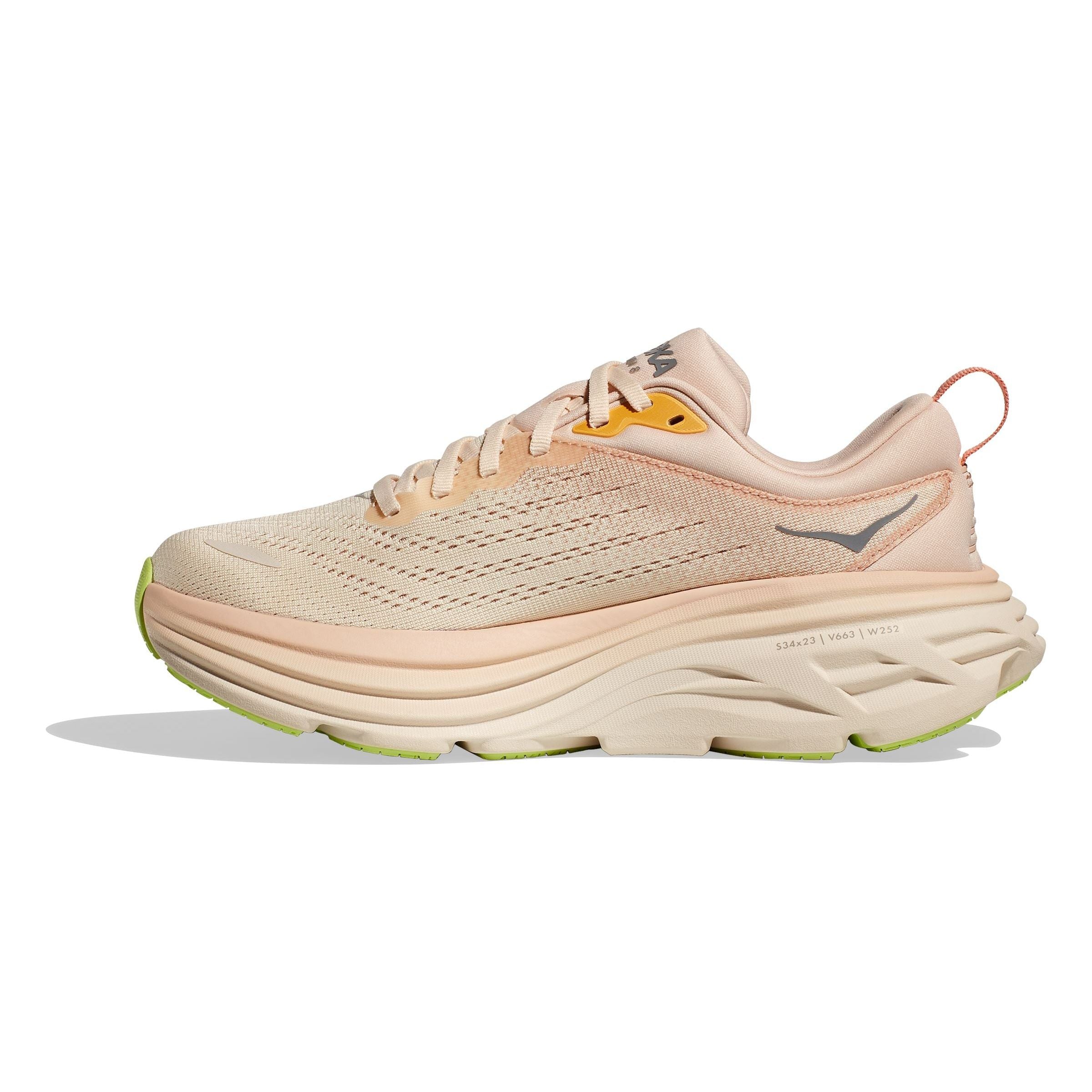 HOKA Bondi 8 Women's Running Shoes - Medium & Wide Width - Cushioned for Comfort - Perfect for Long Distance Running & Walking - Final Sale