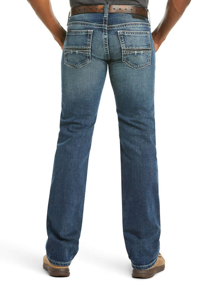 Ariat Men's M7 Rocker Stretch Coltrane Stackable Straight Leg Jean - Comfortable Work & Casual Denim Pants for Cowboy, Ranch Work & Everyday Wear