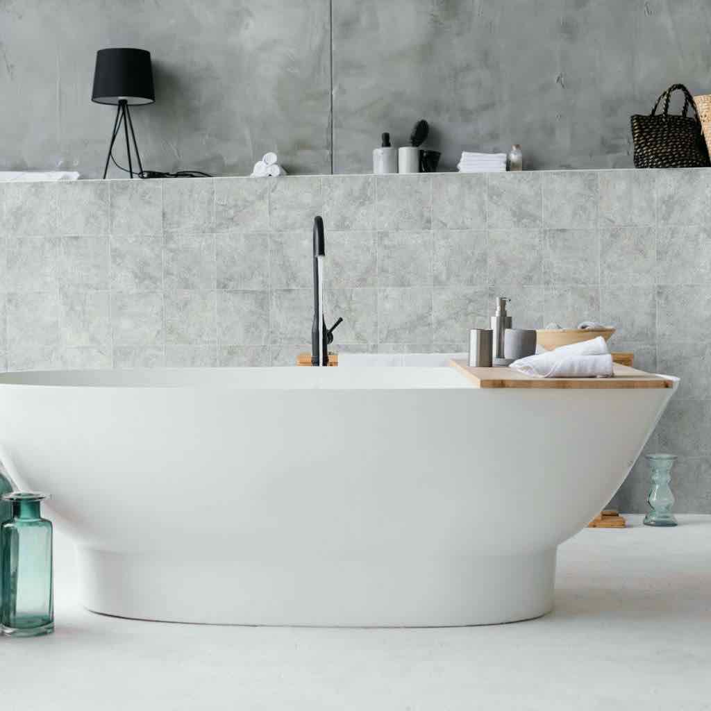 Premium Atol Porcelain Tile Nacre 6x6 - High-Quality Glossy Finish for Bathroom, Kitchen & Backsplash Renovation