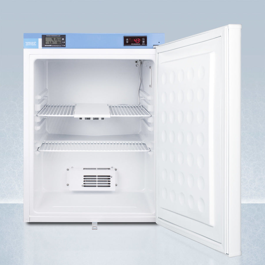 Accucold FF28LWHMED2 Compact Auto Defrost Refrigerator - Medical & Scientific Use, Laboratory, Pharmacy, Hospital, Blood Bank Storage Solution