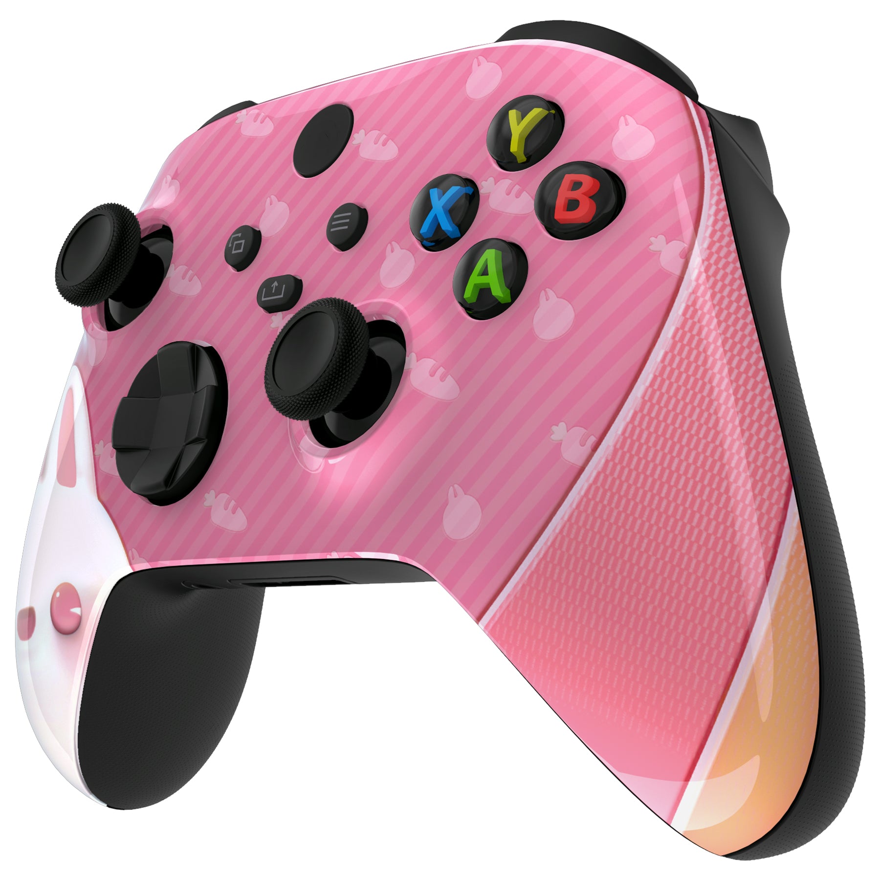 eXtremeRate Replacement Front Housing Shell for Xbox Series X & S Controller - Custom Gaming Shell Cover - Perfect for Easter Rabbit Themed Gaming Setup & Controller Modding
