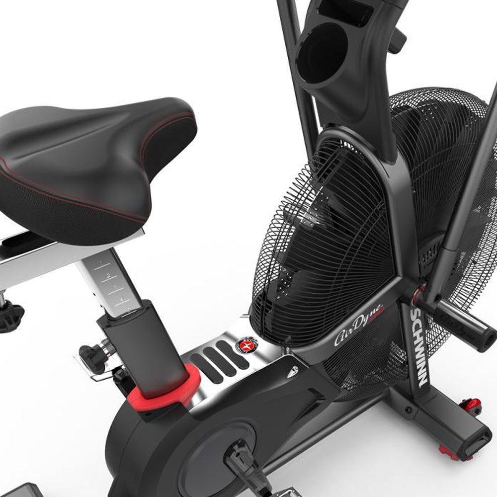 Airdyne AD Pro Exercise Bike - High-Performance Air Resistance Indoor Cycling Bike for Home Gym & Cardio Workouts - Perfect for HIIT, Endurance Training & Full-Body Fitness