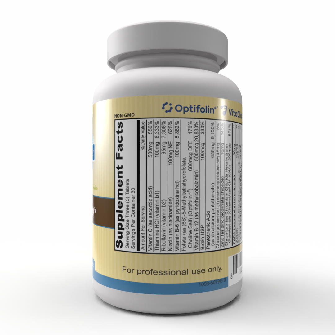 Stress Plex (90 Tablets) - High Potency B Complex Vitamins for Stress & Anxiety Relief - Supports Nervous System Health - Perfect for Daily Stress Management & Mental Wellness