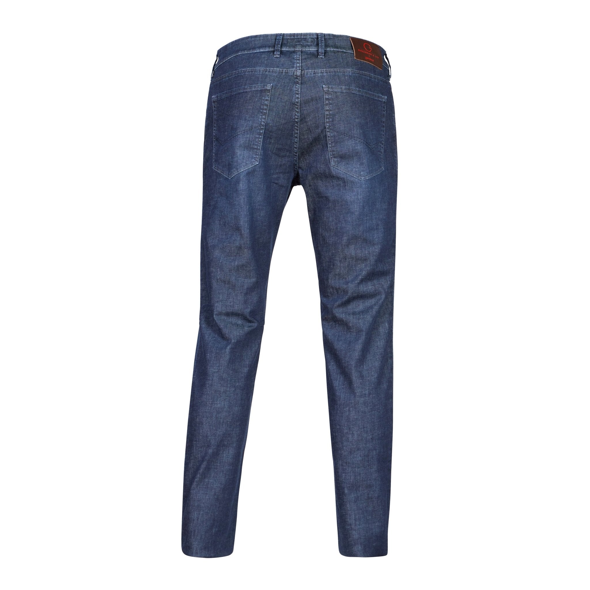 McKINNON & CO X GARDEUR Sandro Business Casual Jeans for Men - Premium Denim Pants for Office & Smart Casual Wear