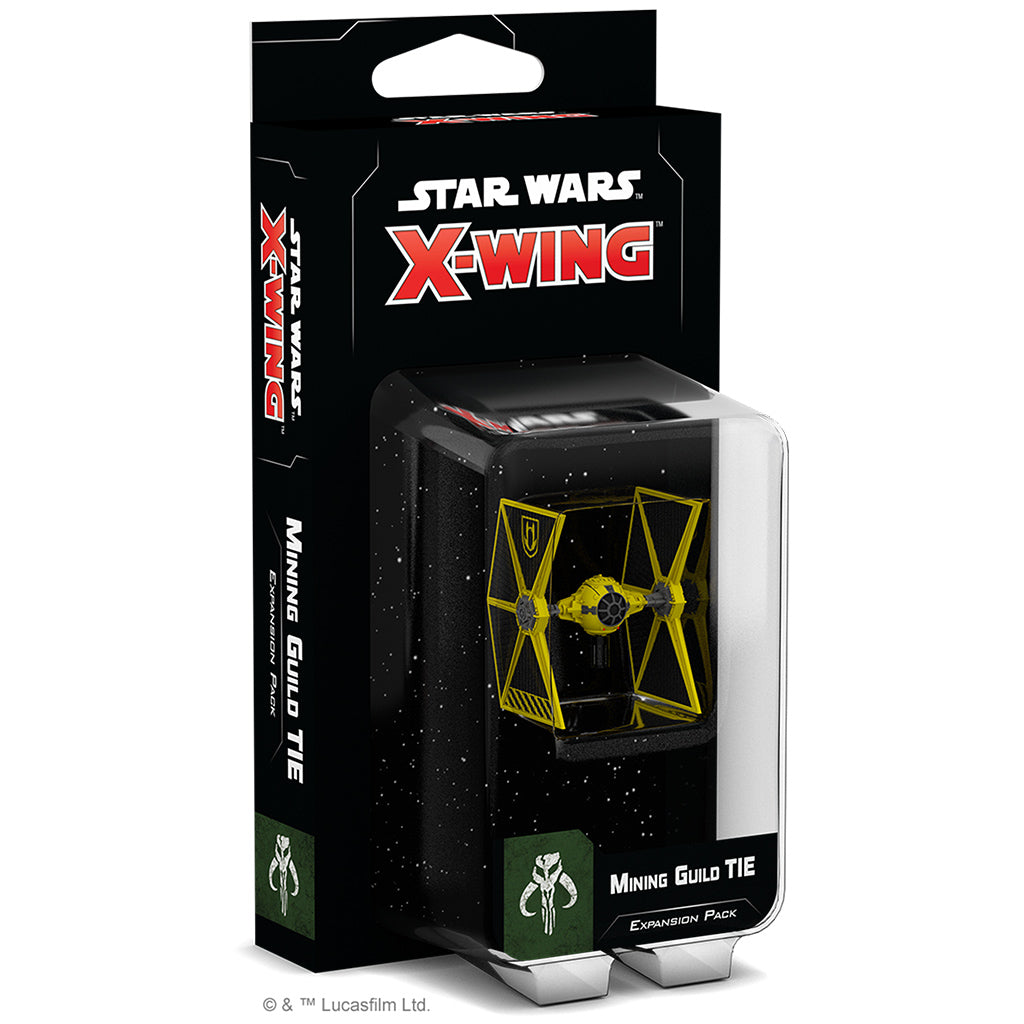 Star Wars X-Wing Miniatures Game 2nd Edition: Mining Guild TIE Fighter Expansion Pack - Perfect for Tabletop Strategy Battles and Collectors