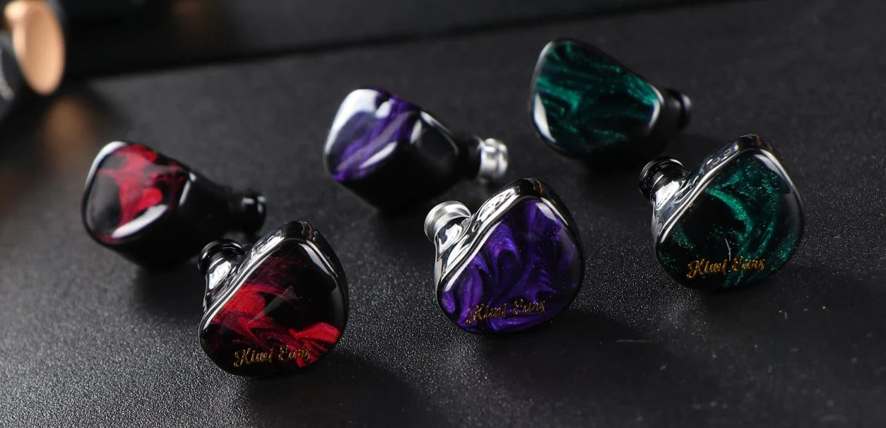 Kiwi Ears Cadenza High-Fidelity In-Ear Monitors (IEM) with Balanced Sound - Perfect for Audiophiles, Musicians & Gaming Enthusiasts
