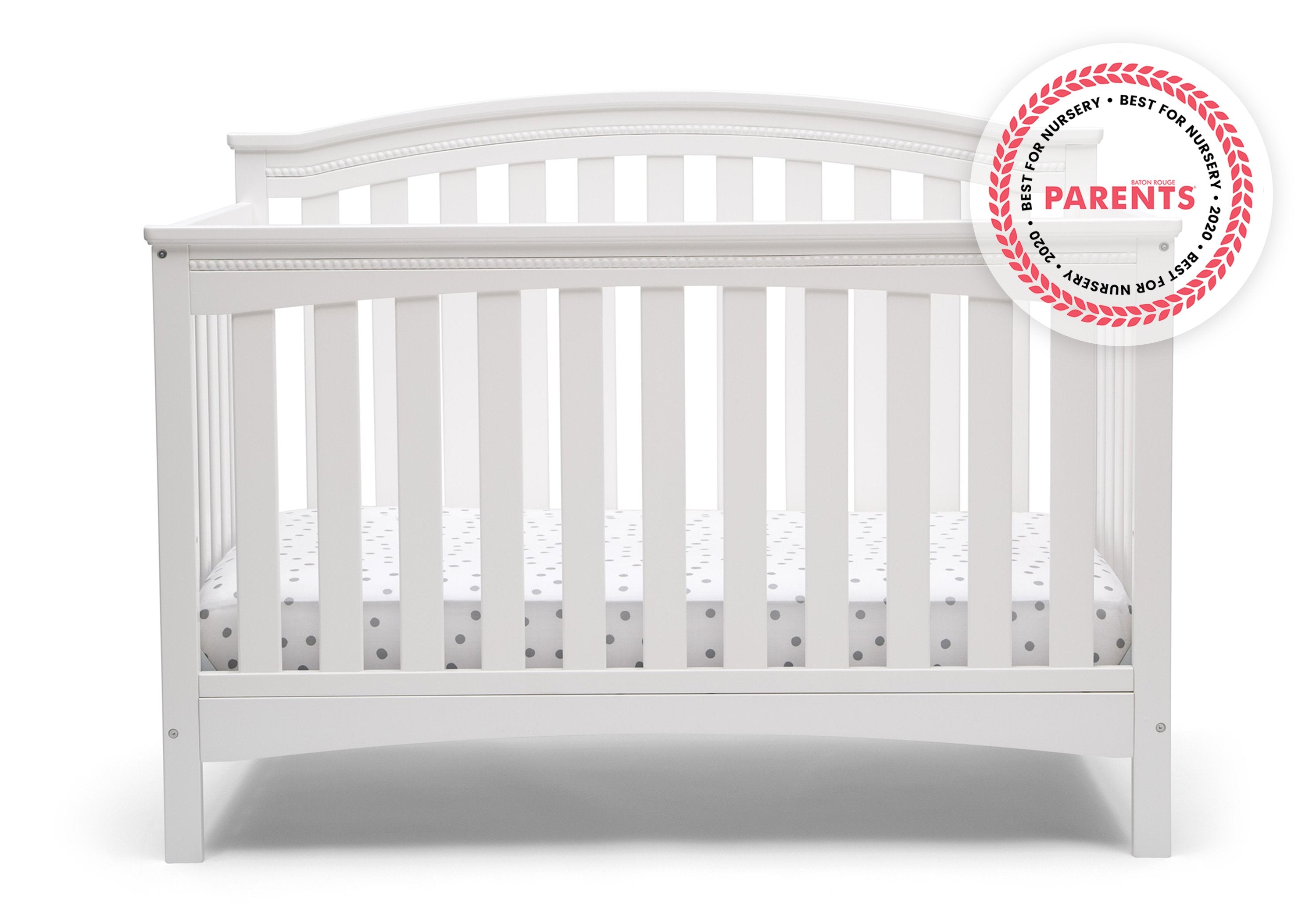 Waverly 6-in-1 Convertible Baby Crib - Toddler Bed, Daybed & Full-Size Bed - Safe Nursery Furniture for Newborns to Teens - Perfect for Baby Rooms & Kids Bedrooms