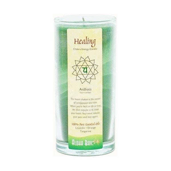 Anahata Chakra Healing Candle - Energy Balancing Aromatherapy Jar Candle for Meditation, Yoga & Spiritual Wellness - Perfect for Home, Spa & Sacred Space Relaxation