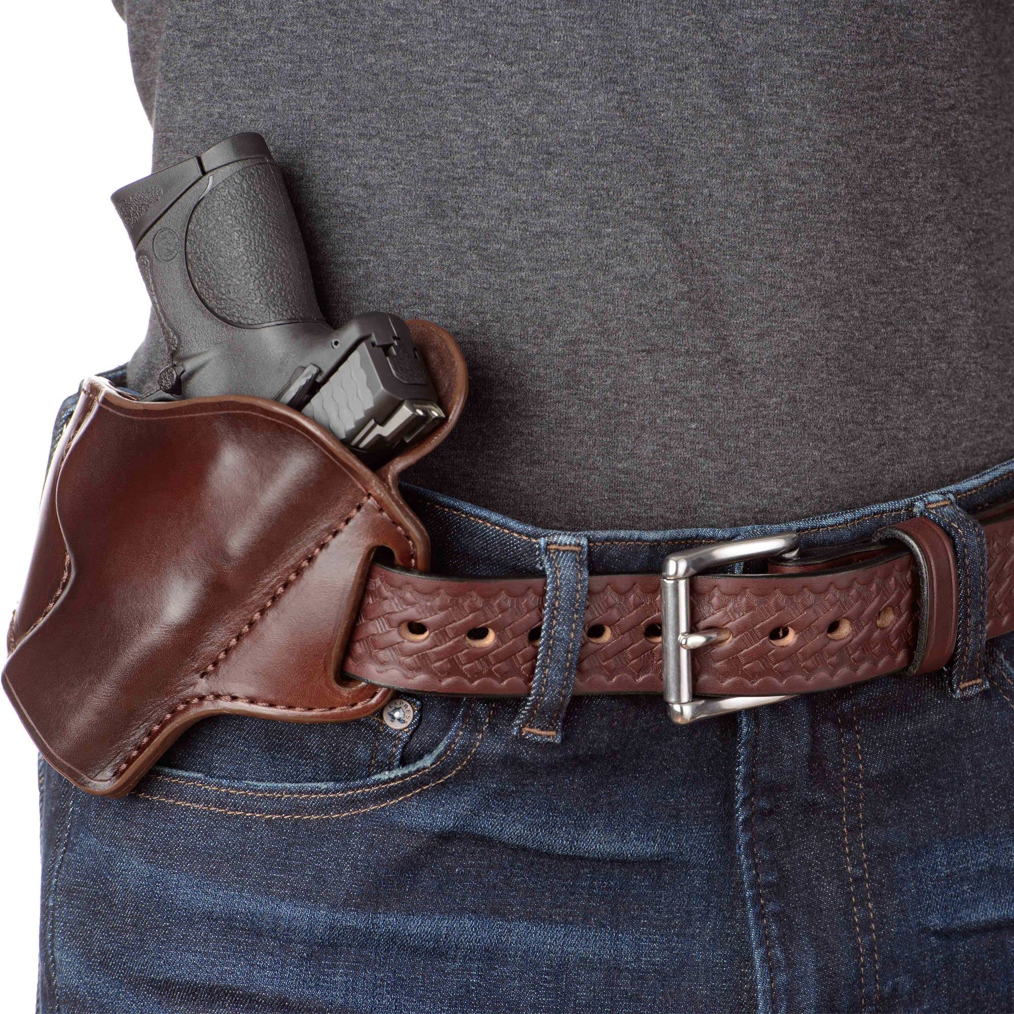 Premium Bullhide Leather Belt for Men - 1.50