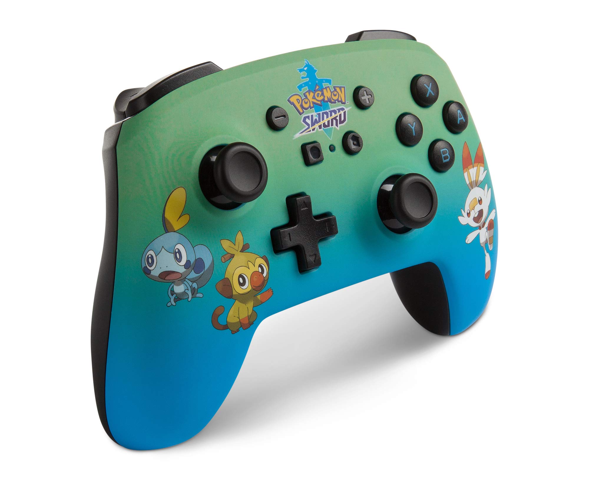 PowerA Enhanced Wireless Controller for Nintendo Switch - Compatible with Nintendo Switch Lite, Pokémon Sword & Shield | Bluetooth Gamepad with AA Battery | Perfect for Gaming at Home or On-The-Go