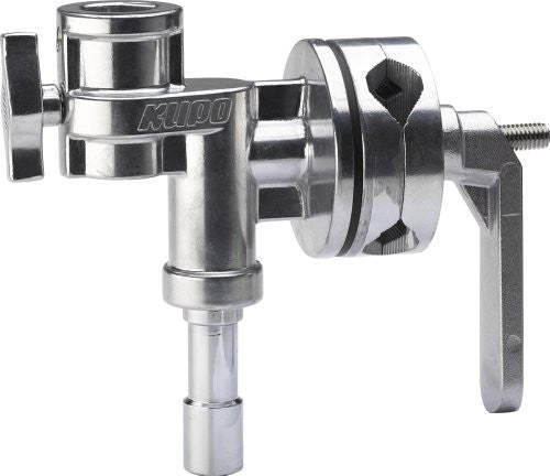 Kupo KG400512 4.5 Inch Grip Head with 1.125 Inch Stud & Receiver - Heavy Duty Clamp for Studio Lighting, Photography & Film Equipment