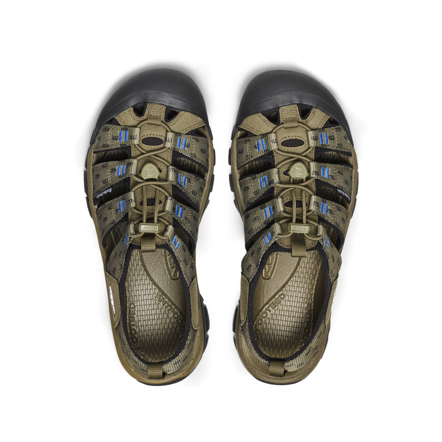 Men's Newport Retro Sandal by Études Studio - Olive Green Comfortable Walking Sandals for Beach, Travel & Casual Outfits