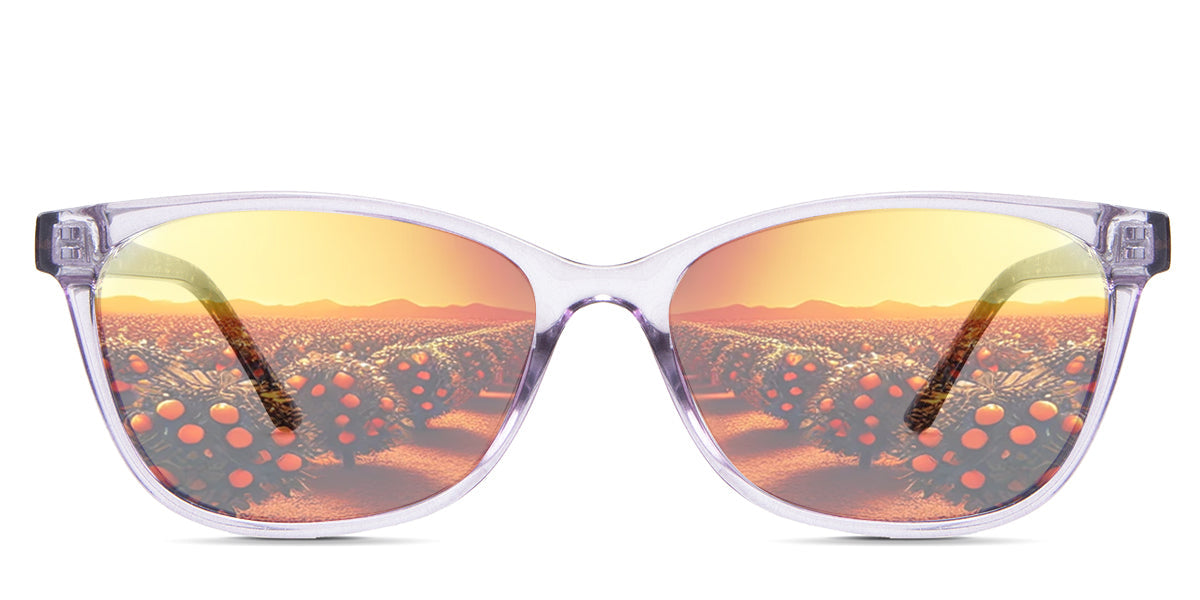 Ezra Women's Prescription Tinted Glasses - Stylish & UV Protection for Work, Driving & Outdoor Activities