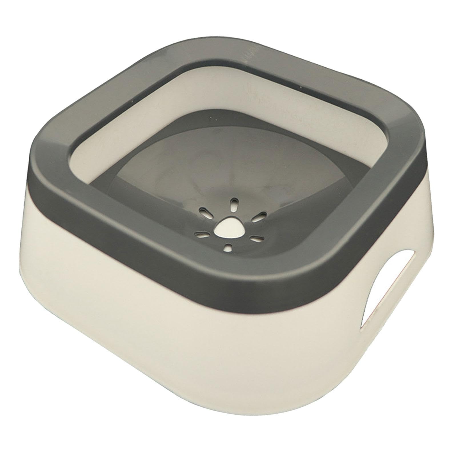 Enakshi Automatic Cat Water Fountain - 1L Large Capacity Pet Drinking Bowl with Gray Design | Perfect for Home, Office & Travel | Cat Supplies, Dishes Feeders & Fountains