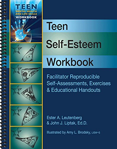 Teen Self-Esteem Workbook - Printable Self-Assessment Activities & Life Skills Worksheets for Adolescent Mental Health | Boost Confidence & Coping Skills for Teens at Home or School