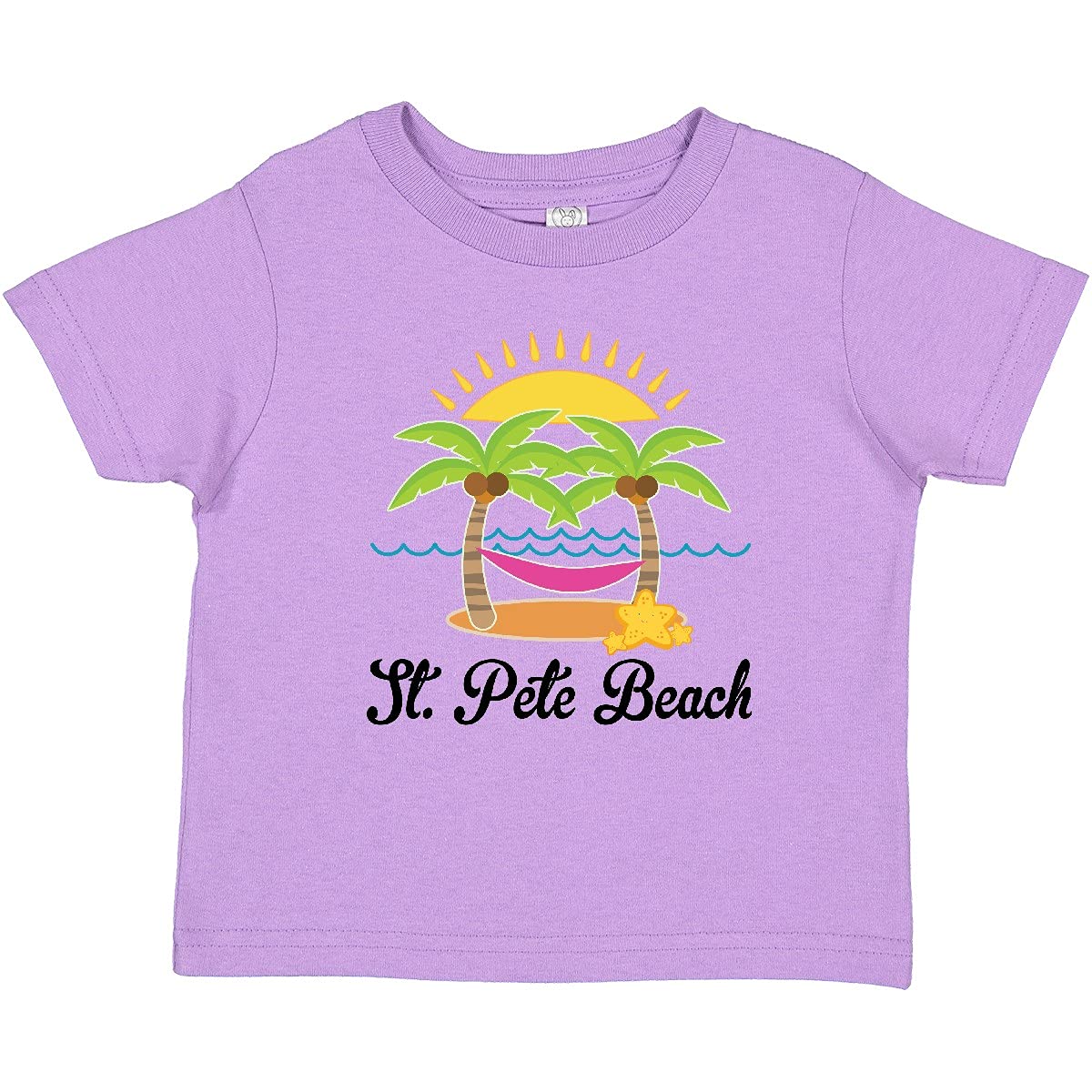 Inktastic St. Pete Beach Florida Vacation Baby T-Shirt - Cute Cotton Short Sleeve Tee for Boys & Girls - Perfect for Beach Trips, Family Vacations & Florida Souvenirs