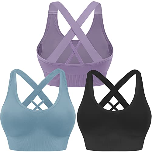 Black Purple Blue 3 Pack