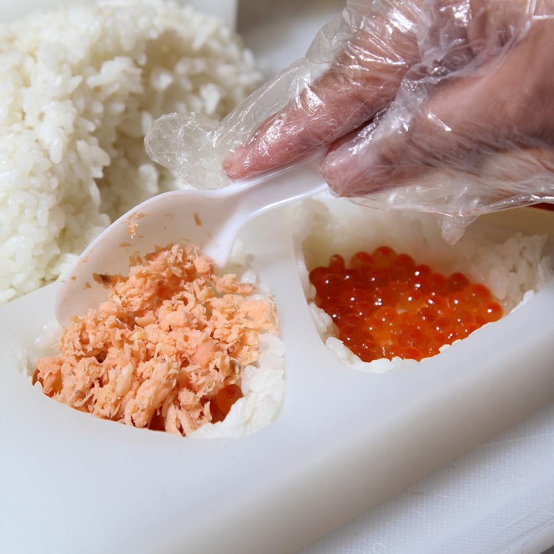Premium Japanese Onigiri Mold Set - 5 Large BPA-Free Rice Ball Press for Sushi, Musubi & Bento | Authentic Kanto Style Made in Japan | Perfect for Home, Picnics & Lunch Boxes