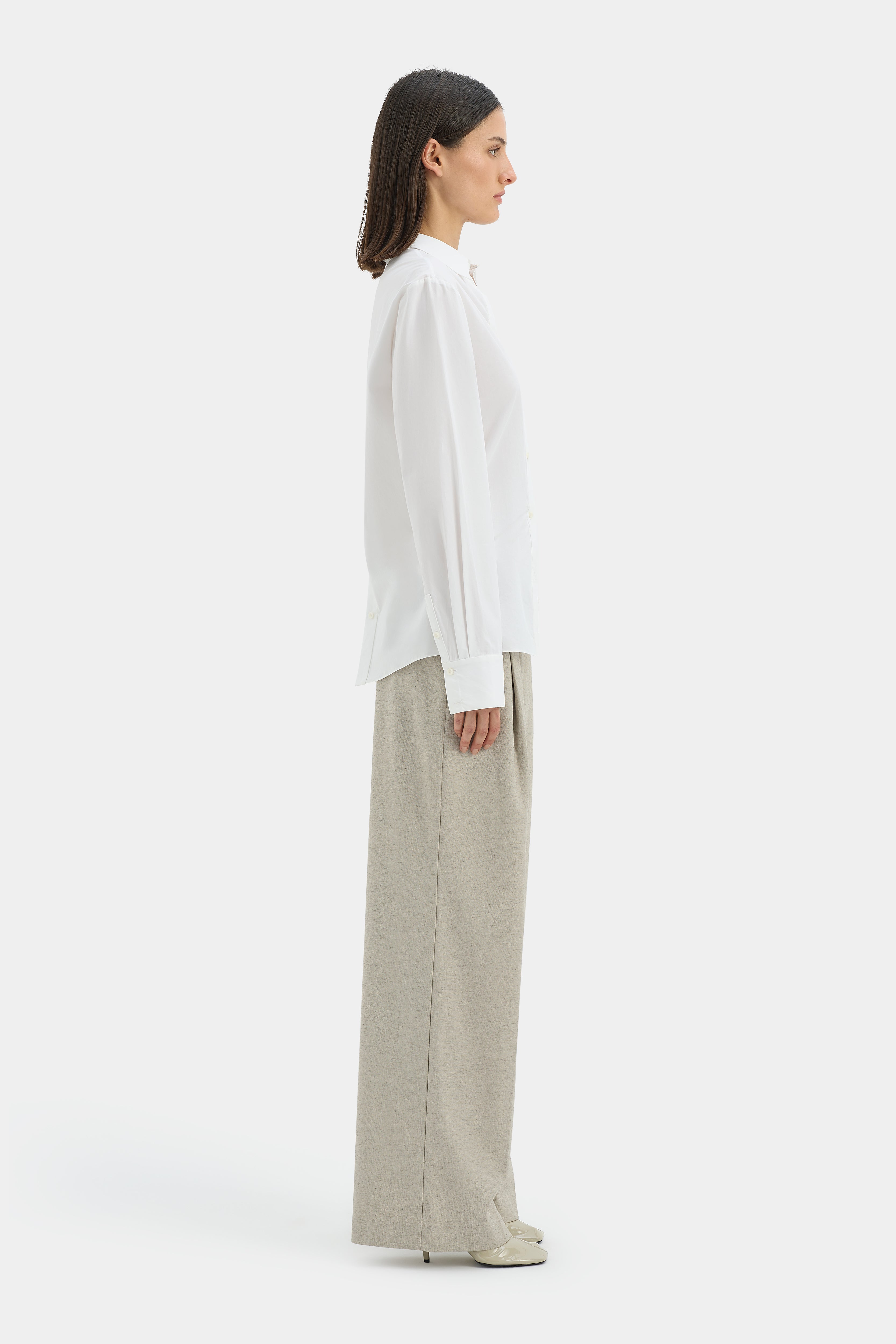Premium Leone Natural Trousers for Women - Comfortable & Stylish Casual Pants for Work, Travel & Everyday Wear