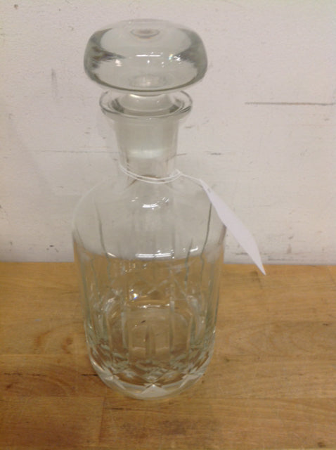 10-Piece Cut Crystal Decanter Set - Elegant Glass Liquor Decanter with Stopper for Whiskey, Brandy & Wine - Perfect for Home Bars, Weddings & Gift Giving