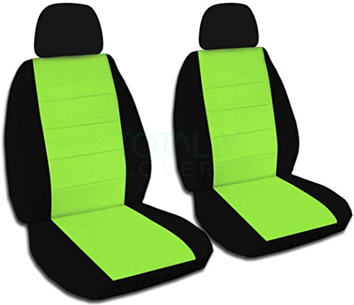 Black and Lime Green