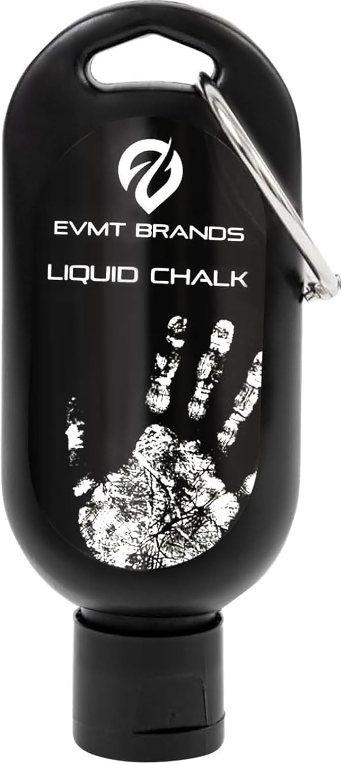 **Liquid Chalk for Weightlifting & Rock Climbing - Sweat-Resistant, Long-Lasting Grip Enhancer for Gym, Gymnastics & Dance - Mess-Free Workout Solution**    *(Perfect for weight training, bouldering, pole dancing & improving grip strength during intense workouts!)*