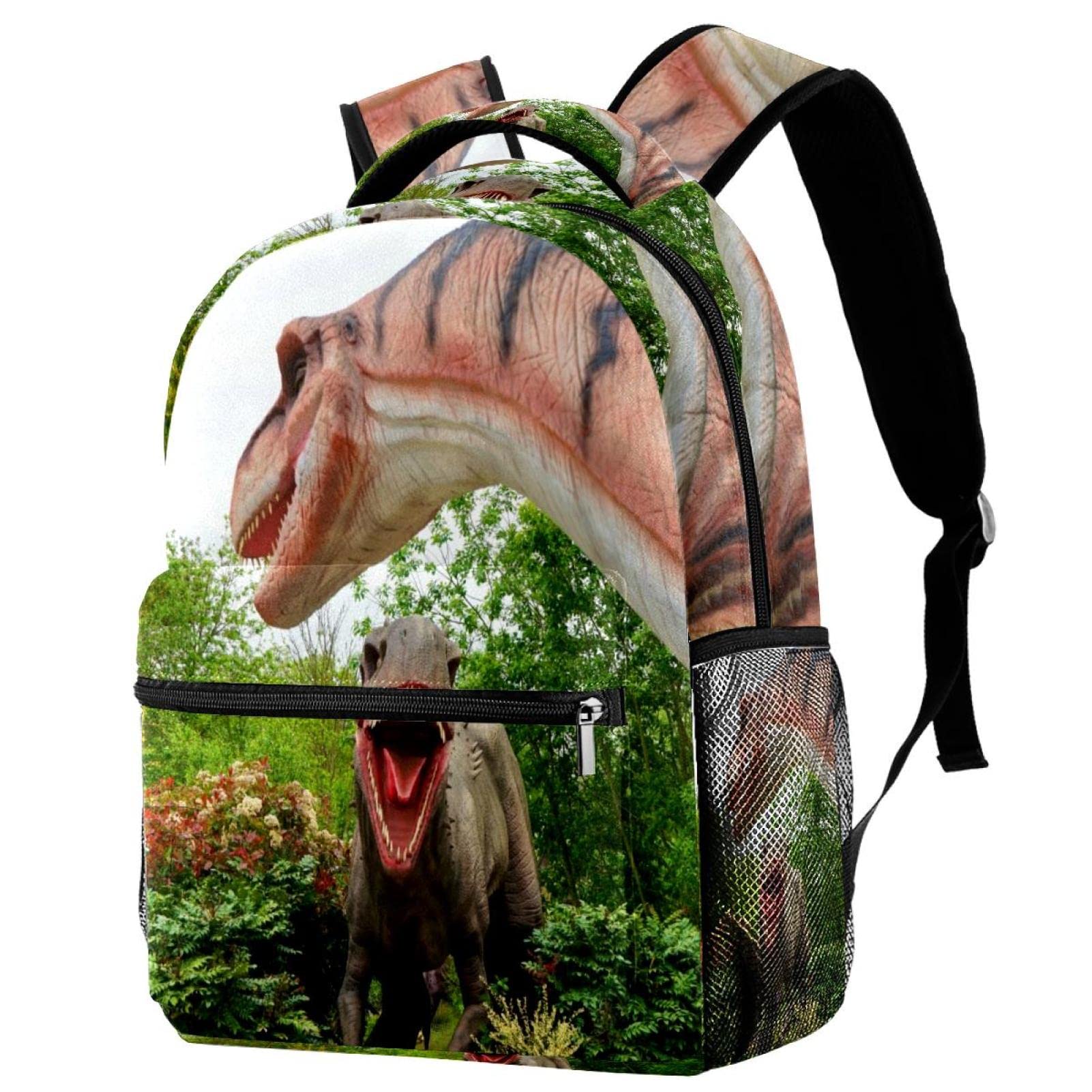 Dinosaur Backpack for Kids & Adults - Jurassic Themed School Backpack, College Travel Bag, Durable Tote Backpack for Students - Perfect for School, Hiking, Travel & Daily Use