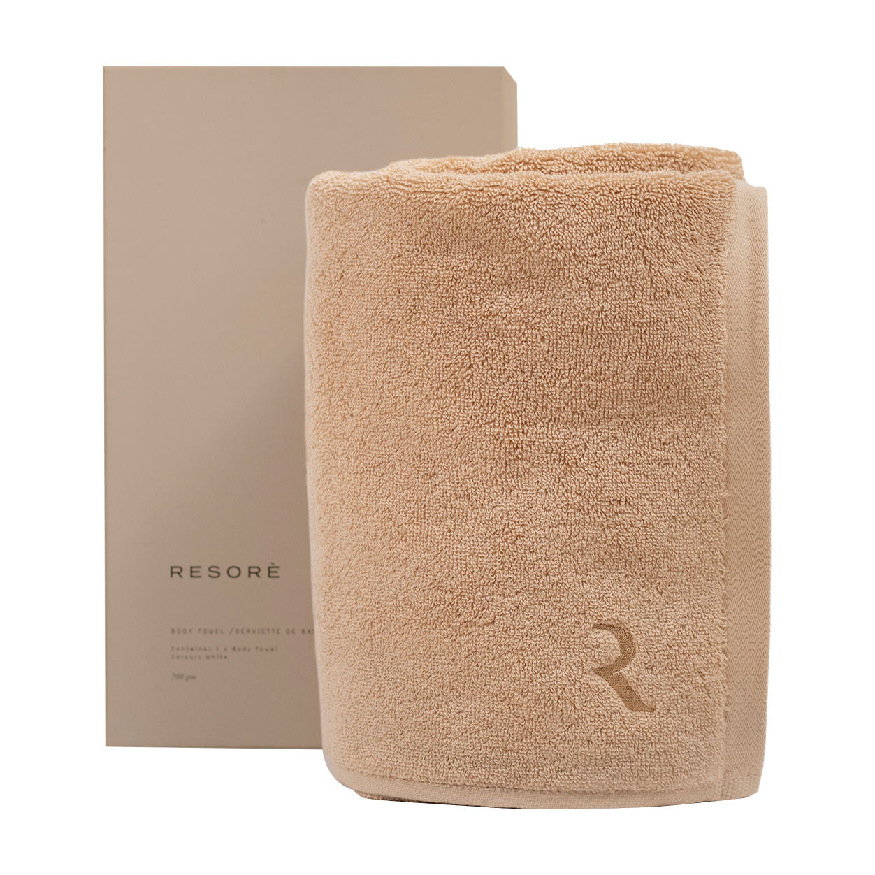 Resore Body Towel - Super Absorbent Microfiber Quick Dry Bath Towel for Gym, Yoga & Travel - Soft & Lightweight for Sports, Spa & Beach Use