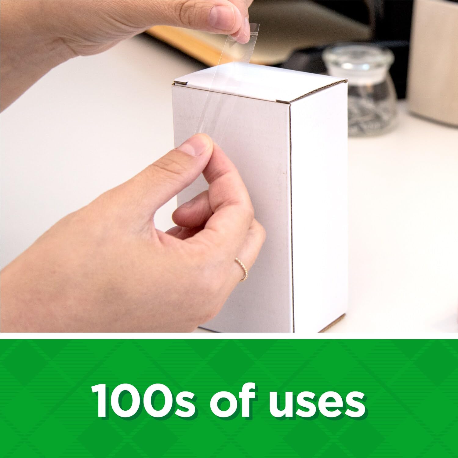Scotch Magic Greener Tape - 3 Rolls of 0.75 in x 900 in Invisible Adhesive Tape for Paper Repair, Office & School Supplies | Eco-Friendly, Strong Hold for Crafts, Gift Wrapping & Document Fixing