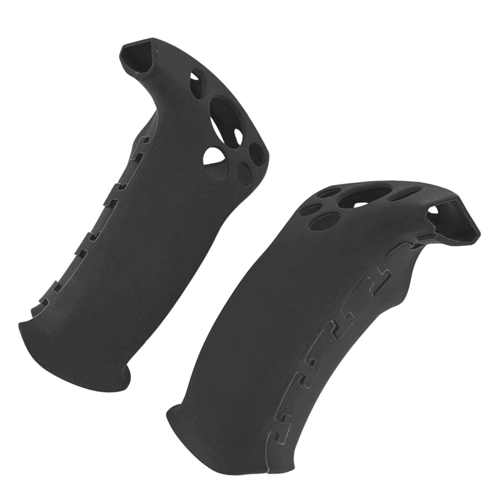 2-Delta Controller Grip Cover, Silicone Handle with Unibody Design for All-Round Protection, Comfortable & Non-Slip VR Handle for Playstation VR2 (Black) - Perfect for Gaming, VR Immersion & Enhanced Grip During Long Play Sessions