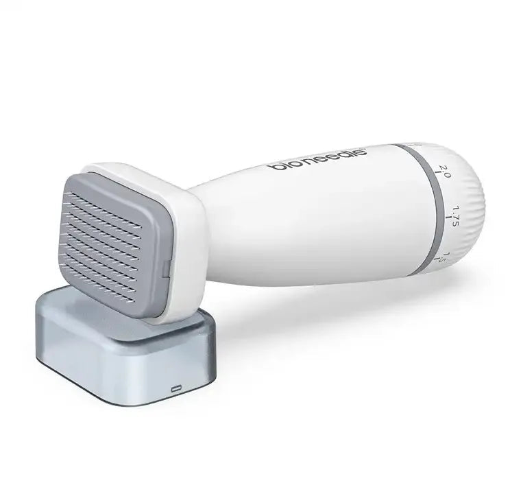 Professional Bio Needle Derma Stamp Microneedling Roller for Skin Rejuvenation - At-Home Facial Treatment for Wrinkles, Acne Scars & Anti-Aging | Perfect for DIY Skincare Routine & Spa Days