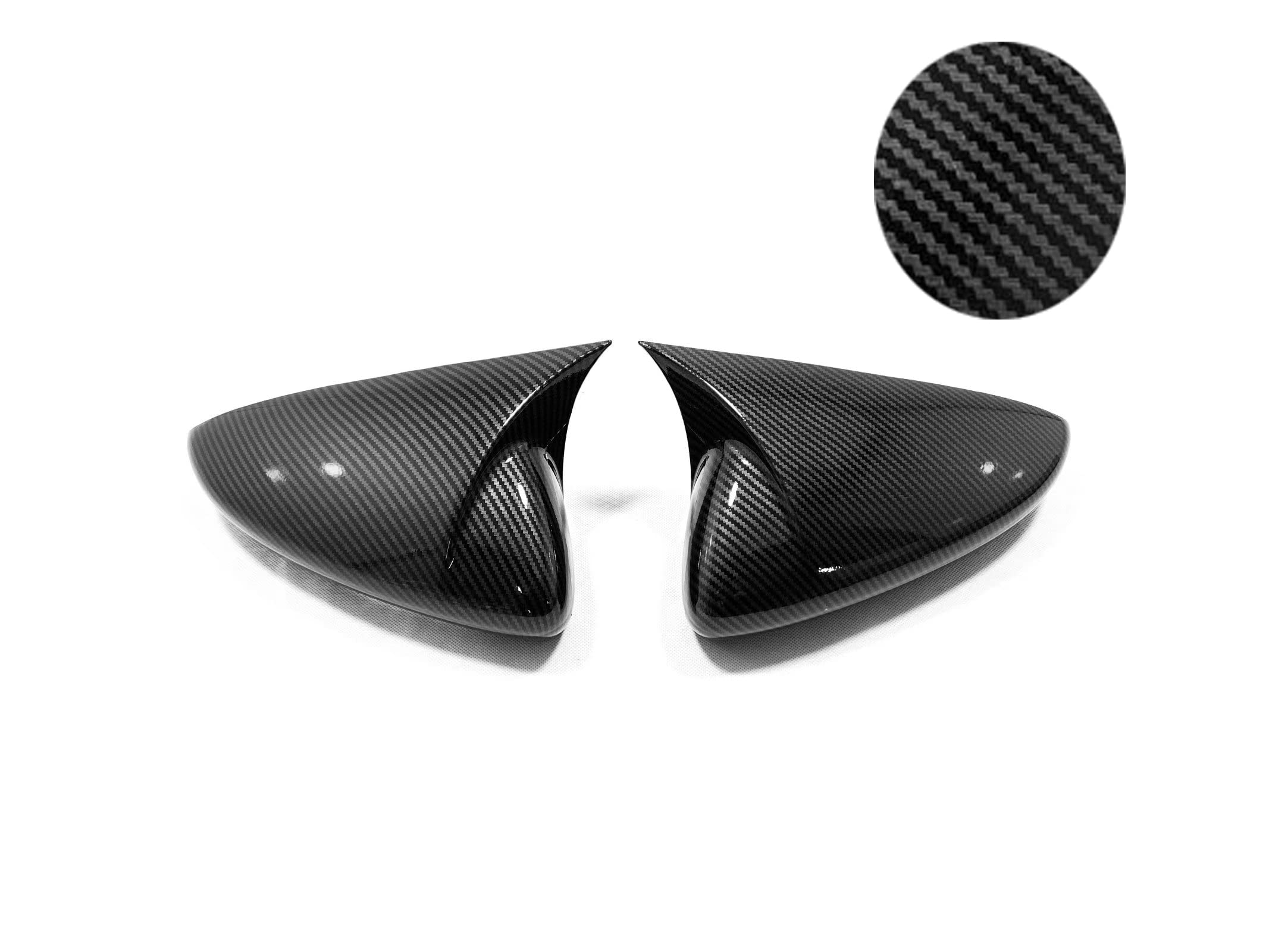Mazda 3 2020-2022 Car Side Mirror Cover | Replacement Exterior Door Mirror Accessories | Enhances Vehicle Style & Protection | Perfect for Daily Commuting & Car Customization