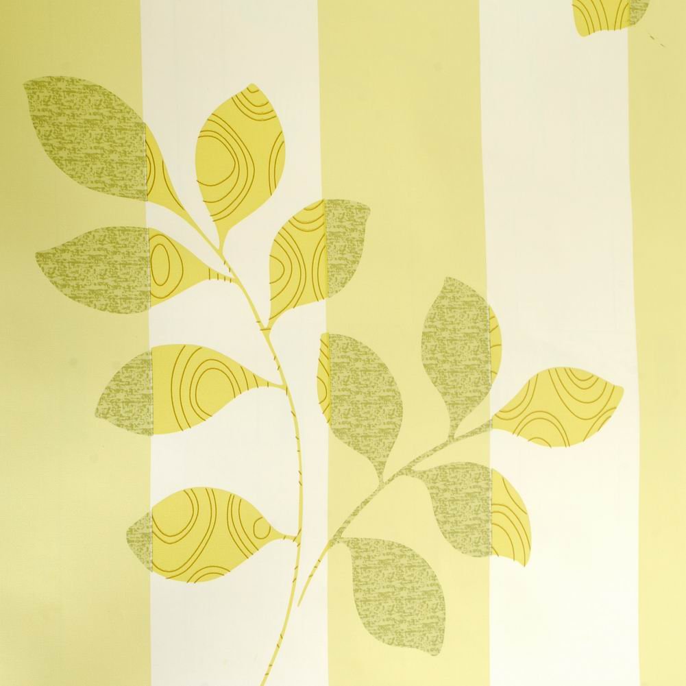 Self-Adhesive Falling Green Leaves Wallpaper Roll - Nature Inspired Peel & Stick Wall Decor for Living Room, Bedroom, Nursery | Easy DIY Home Decoration