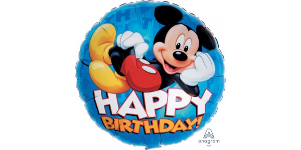 17 Mickey Mouse Happy Birthday Party Decorations - Perfect for Kids' Birthday Parties, Disney Themed Celebrations & Mickey Mouse Lovers