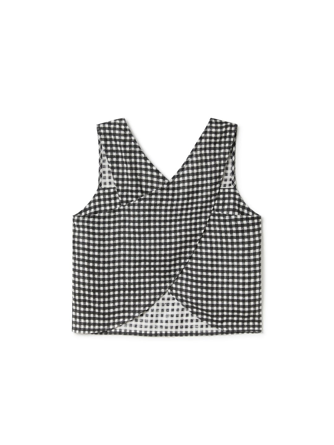 Virmaila Vichy Black and White Checkered Print Scarf - Lightweight Fashion Accessory for Women - Perfect for Casual Outfits, Office Wear, and Travel