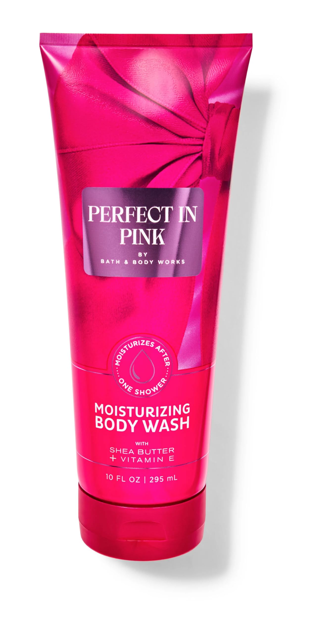 Bath & Body Works Perfect In Pink Gift Set - Full Size Fragrance Mist, Body Wash, Body Cream & Lotion | Valentine's Day Gift, Birthday Present, Self-Care Essentials for Women